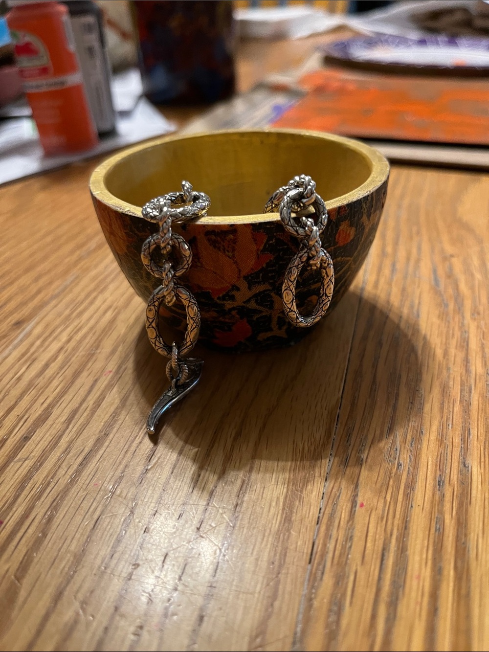 Jai Sterling Silver Textured Link Bracelet